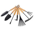 Løvrive m/9 tænder bambus 35 cm - Garden 